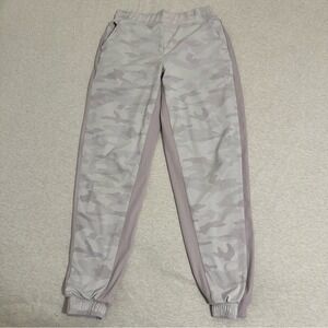 Athleta Women's Brooklyn Lined Camo Joggers - Gray‎ and Lavender